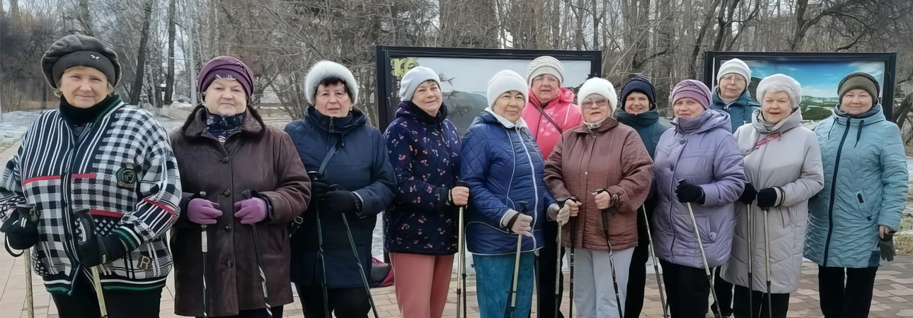 Активное долголетие на марше: ветераны провели оздоровительные прогулки